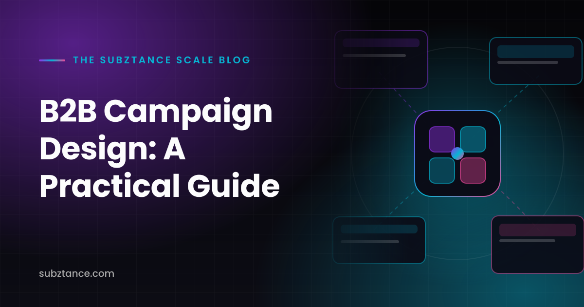 B2B Campaign Design: A Practical Guide